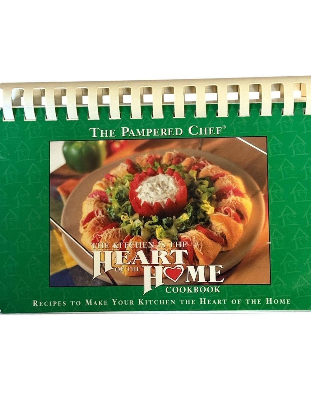 Vintage The Pampered Chef “The Kitchen is the Heart of the Home” Cookbook!
